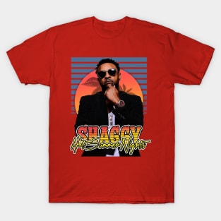 retro shaggy hot summer nights // vintage style flyer T-Shirt